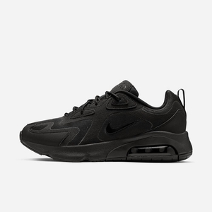 Basket Nike Air Max 200 Noir 5410-387 Black/Black Homme | FEP-65621848